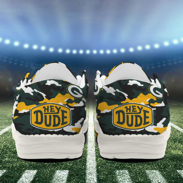 Tubopro Green Bay Packers Personalized Hey Dude Shoes For Men And Women - Image 4