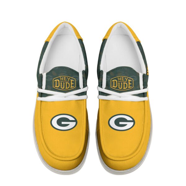 Tubopro Green Bay Packers Personalized Hey Dude Shoes For Men And Women - Image 4