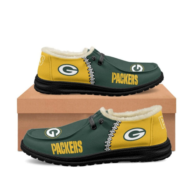 Tubopro Green Bay Packers Personalized Hey Dude Shoes For Men And Women
