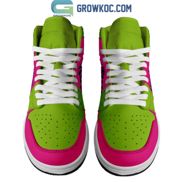 Tubopro Green Day AJ1 High Sneakers Shoes For Men And Women - Image 2
