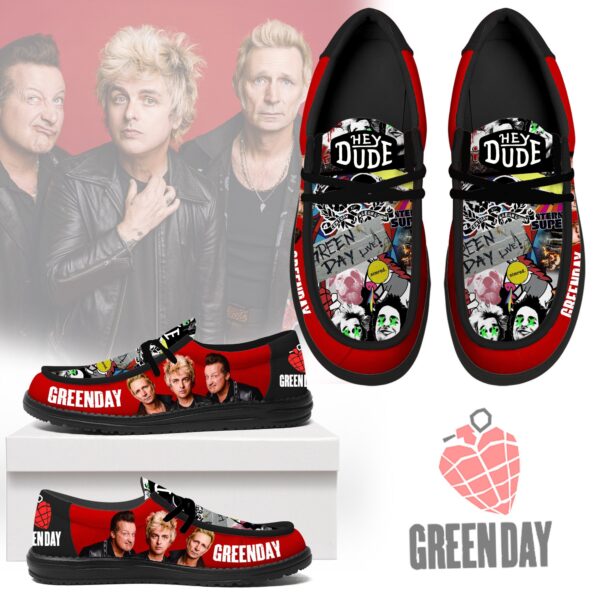 Tubopro Green Day Personalized Hey Dude Shoes For Men And Women - Image 2