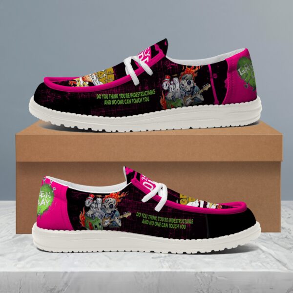 Tubopro Green Day Personalized Hey Dude Shoes For Men And Women - Image 5