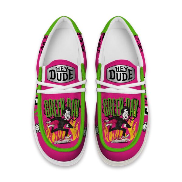Tubopro Green Day Personalized Hey Dude Shoes For Men And Women - Image 3