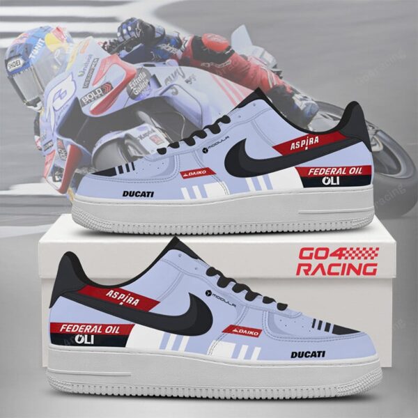 Tubopro Gresini Racing Ducati Air Low-Top Sneakers Shoes For Men And Women
