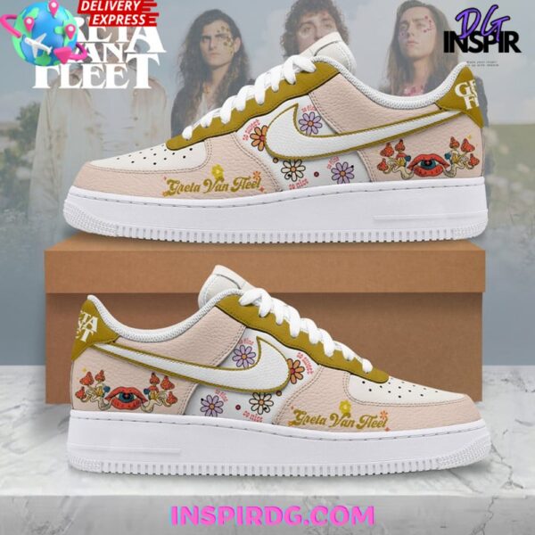 Tubopro Greta Van Fleet Air Low-Top Sneakers Shoes For Men And Women