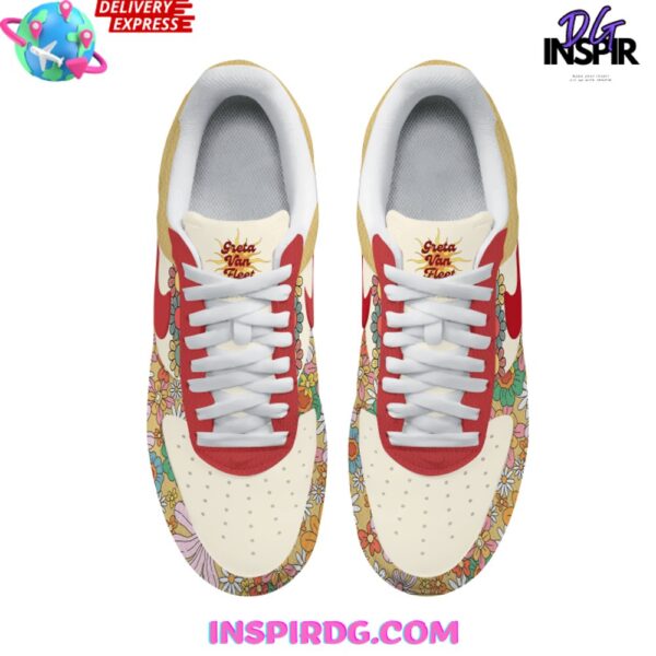 Tubopro Greta Van Fleet Air Low-Top Sneakers Shoes For Men And Women - Image 4