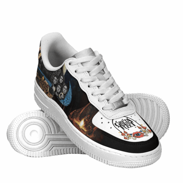 Tubopro Greta Van Fleet Air Low-Top Sneakers Shoes For Men And Women - Image 2