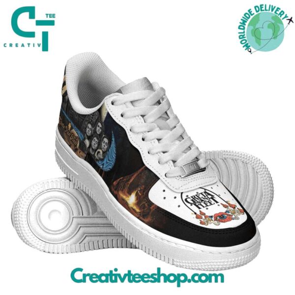 Tubopro Greta Van Fleet Air Low-Top Sneakers Shoes For Men And Women - Image 2