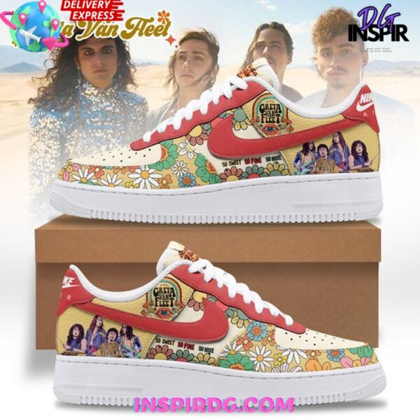 Tubopro Greta Van Fleet Air Low-Top Sneakers Shoes For Men And Women