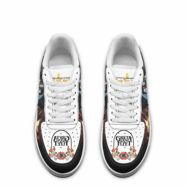 Tubopro Greta Van Fleet Air Low-Top Sneakers Shoes For Men And Women - Image 3