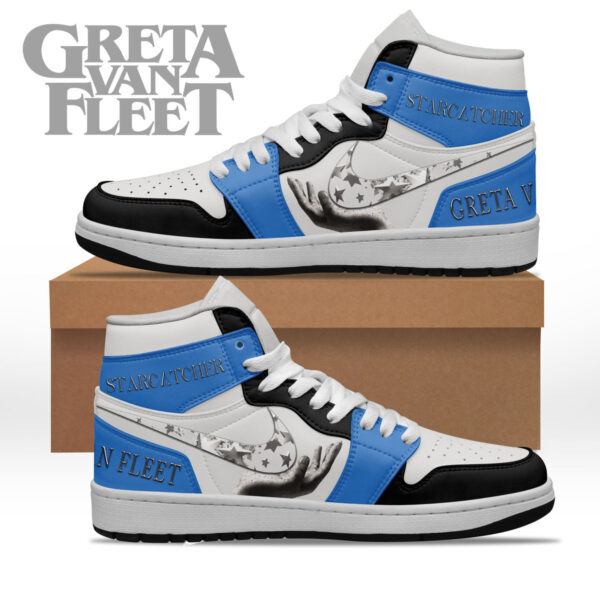 Tubopro Greta Van Fleet AJ1 High Sneakers Shoes For Men And Women