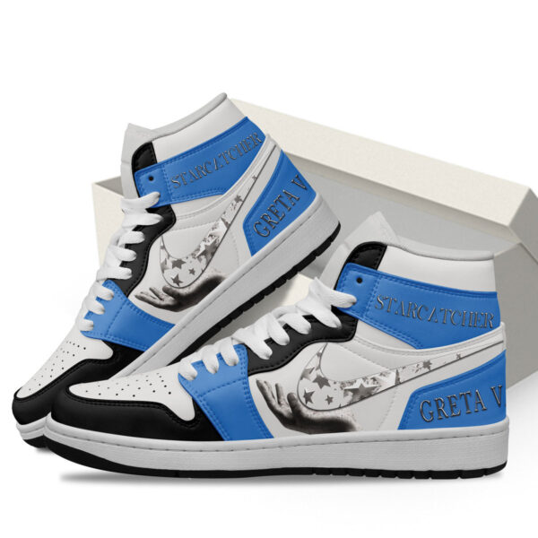 Tubopro Greta Van Fleet AJ1 High Sneakers Shoes For Men And Women - Image 3