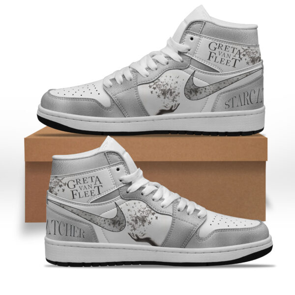 Tubopro Greta Van Fleet AJ1 High Sneakers Shoes For Men And Women - Image 2
