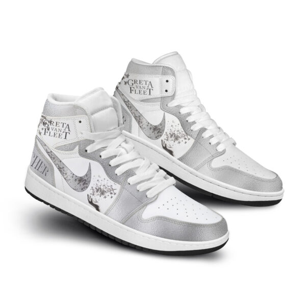 Tubopro Greta Van Fleet AJ1 High Sneakers Shoes For Men And Women - Image 3