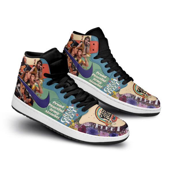 Tubopro Greta Van Fleet AJ1 High Sneakers Shoes For Men And Women - Image 3