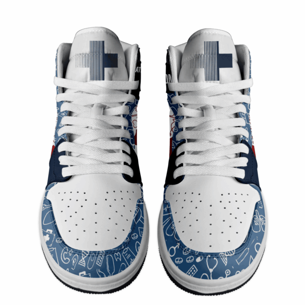 Tubopro Greys Anatomy AJ1 High Sneakers Shoes For Men And Women - Image 2