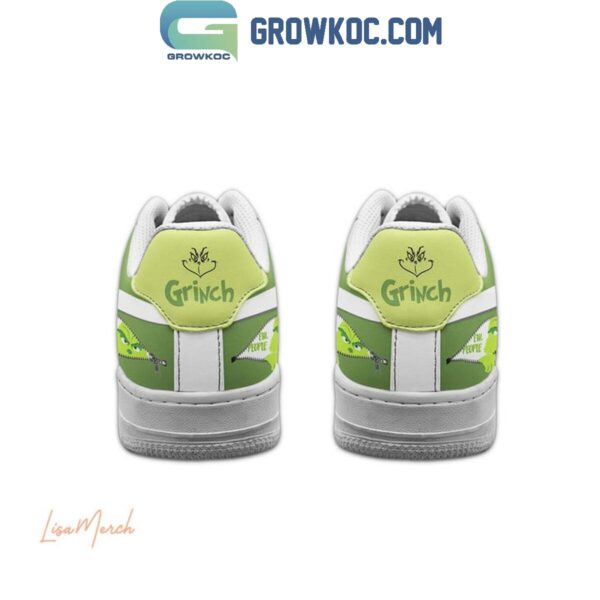 Tubopro Grinch Air Low-Top Sneakers Shoes For Men And Women - Image 2