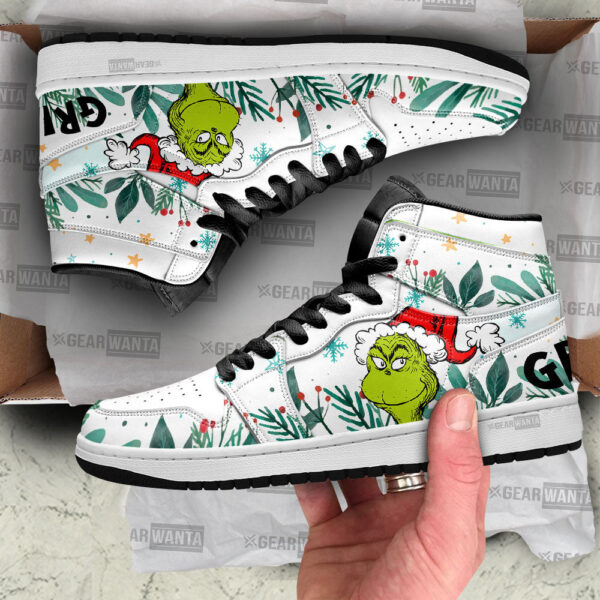 Tubopro Grinch AJ1 High Sneakers Shoes For Men And Women
