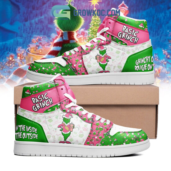 Tubopro Grinch AJ1 High Sneakers Shoes For Men And Women