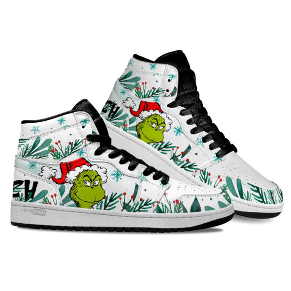Tubopro Grinch AJ1 High Sneakers Shoes For Men And Women - Image 3