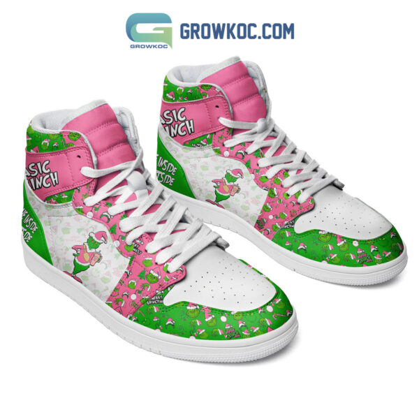 Tubopro Grinch AJ1 High Sneakers Shoes For Men And Women - Image 3