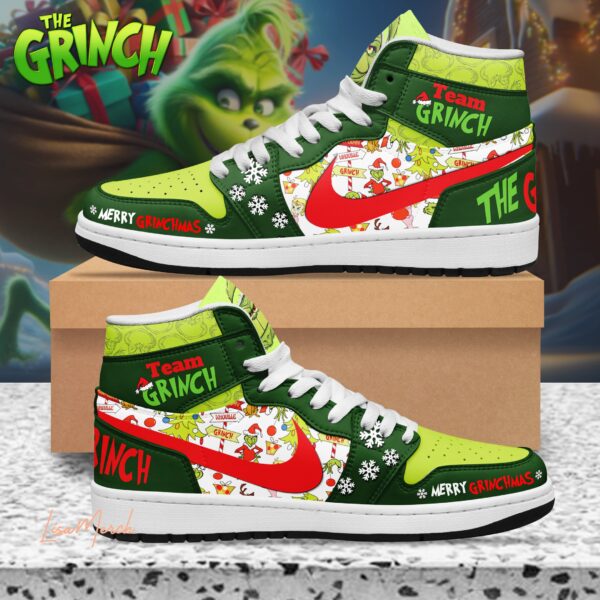 Tubopro Grinch AJ1 High Sneakers Shoes For Men And Women