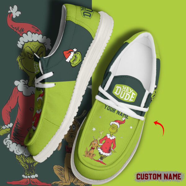 Tubopro Grinch Personalized Hey Dude Shoes For Men And Women