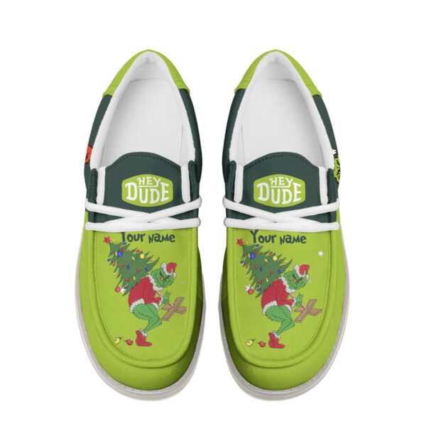 Tubopro Grinch Personalized Hey Dude Shoes For Men And Women - Image 8