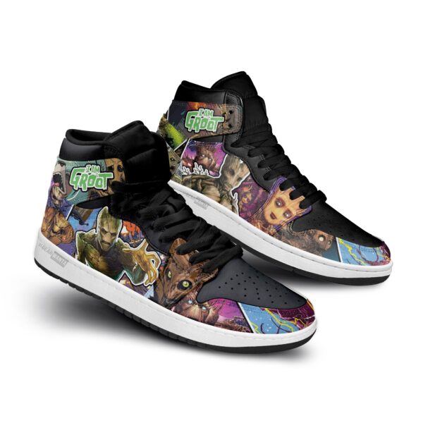 Tubopro Groot AJ1 High Sneakers Shoes For Men And Women - Image 2