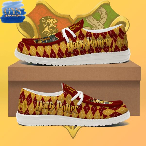 Tubopro Gryffindor Harry Potter Personalized Hey Dude Shoes For Men And Women - Image 2