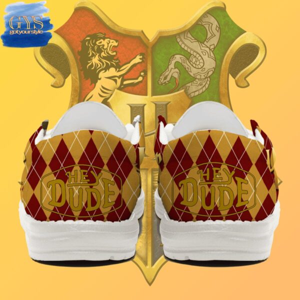 Tubopro Gryffindor Harry Potter Personalized Hey Dude Shoes For Men And Women - Image 3