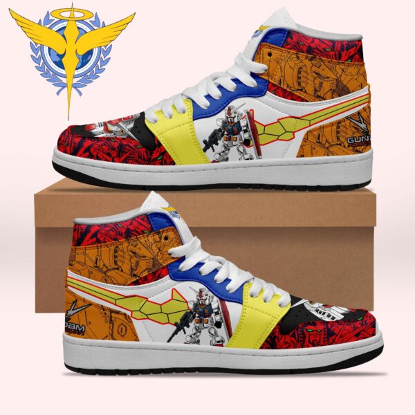 Tubopro Gundam AJ1 High Sneakers Shoes For Men And Women