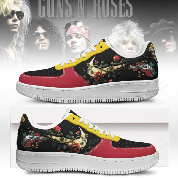 Tubopro Guns N Roses Air Low-Top Sneakers Shoes For Men And Women