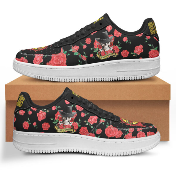 Tubopro Guns N Roses Air Low-Top Sneakers Shoes For Men And Women