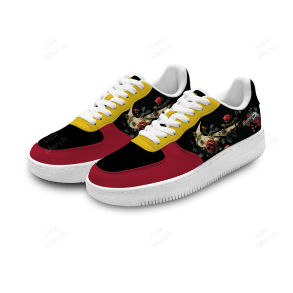 Tubopro Guns N Roses Air Low-Top Sneakers Shoes For Men And Women - Image 3