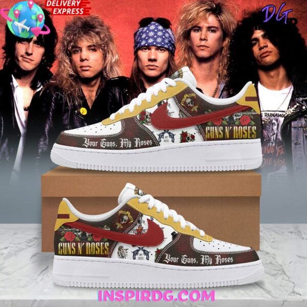 Tubopro Guns Nâ Roses Air Low-Top Sneakers Shoes For Men And Women