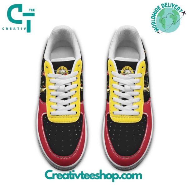 Tubopro Guns n Roses Air Low-Top Sneakers Shoes For Men And Women - Image 4