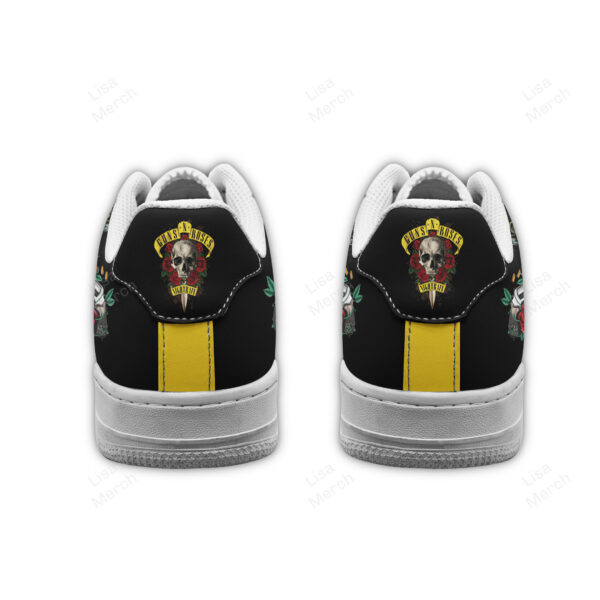 Tubopro Guns N Roses Air Low-Top Sneakers Shoes For Men And Women - Image 2