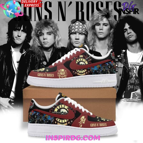 Tubopro Guns N Roses Air Low-Top Sneakers Shoes For Men And Women