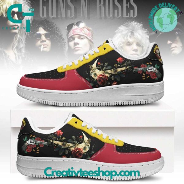 Tubopro Guns n Roses Air Low-Top Sneakers Shoes For Men And Women