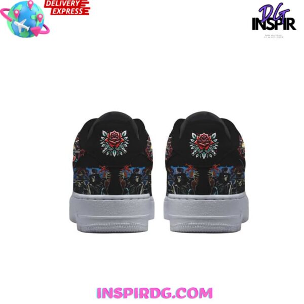 Tubopro Guns N Roses Air Low-Top Sneakers Shoes For Men And Women - Image 4