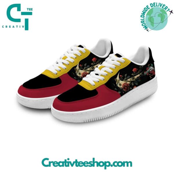 Tubopro Guns n Roses Air Low-Top Sneakers Shoes For Men And Women - Image 3