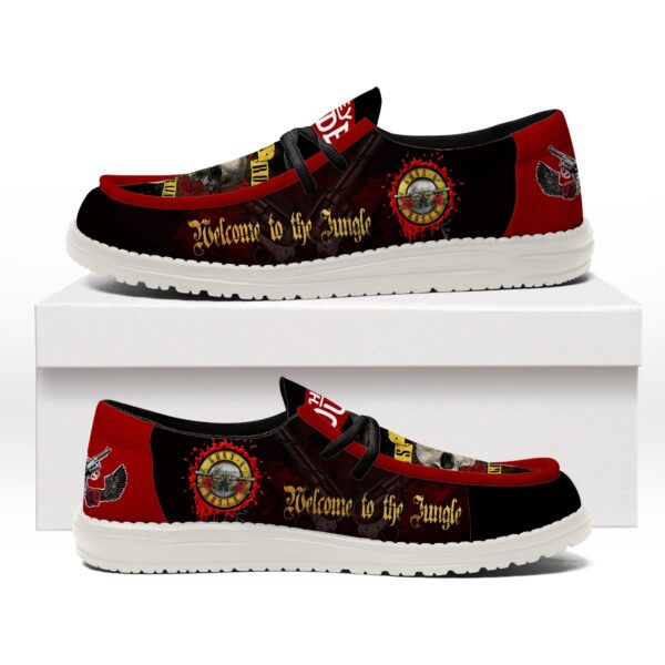 Tubopro Guns N Roses Personalized Hey Dude Shoes For Men And Women - Image 2