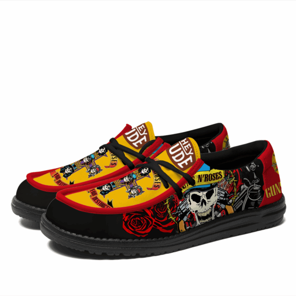 Tubopro Guns N Roses Personalized Hey Dude Shoes For Men And Women - Image 6