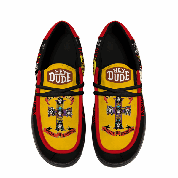 Tubopro Guns N Roses Personalized Hey Dude Shoes For Men And Women - Image 7