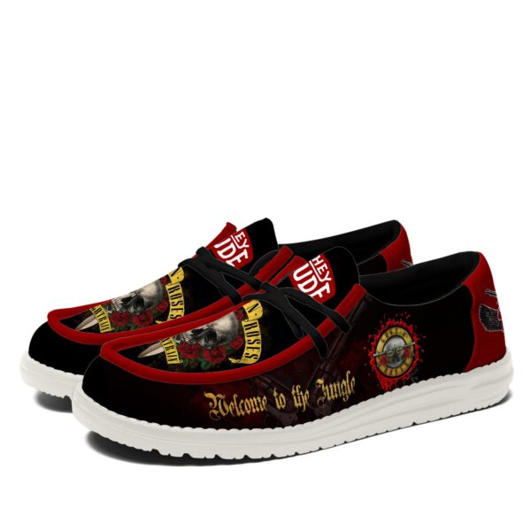 Tubopro Guns N Roses Personalized Hey Dude Shoes For Men And Women - Image 3