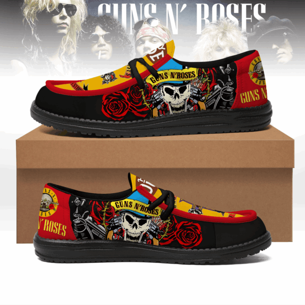 Tubopro Guns N Roses Personalized Hey Dude Shoes For Men And Women - Image 2
