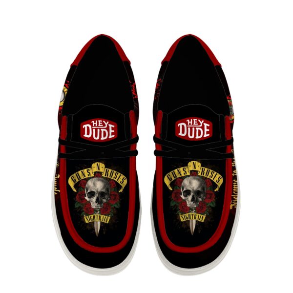 Tubopro Guns N Roses Personalized Hey Dude Shoes For Men And Women - Image 5