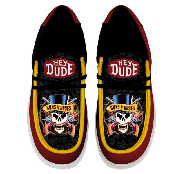 Tubopro Guns N Roses Hey Dude Shoes For Men And Women - Image 2