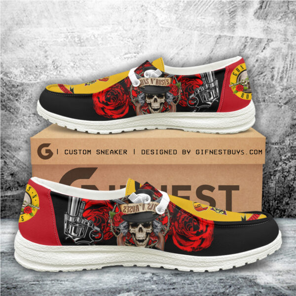 Tubopro Guns N Roses Hey Dude Shoes For Men And Women
